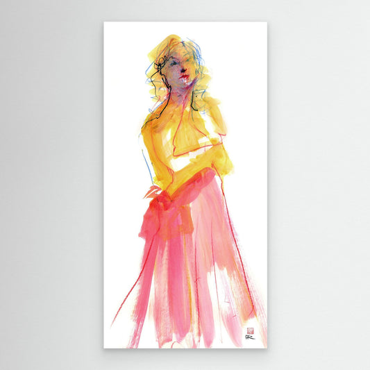 Red riding hood 1 - canvas print