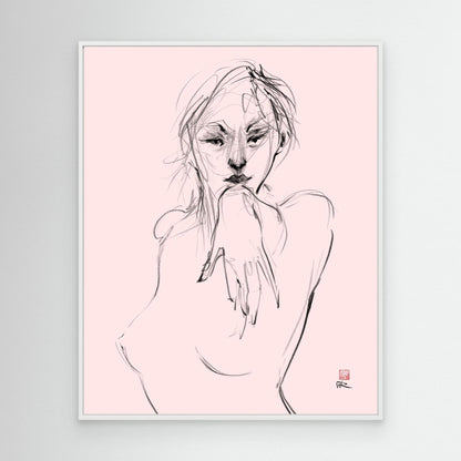 Come hither - Canvas print