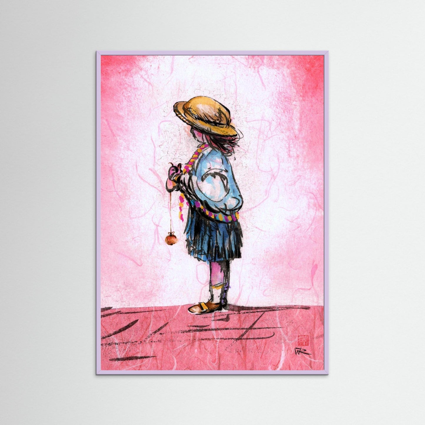 Anyone for conkers - Paper print