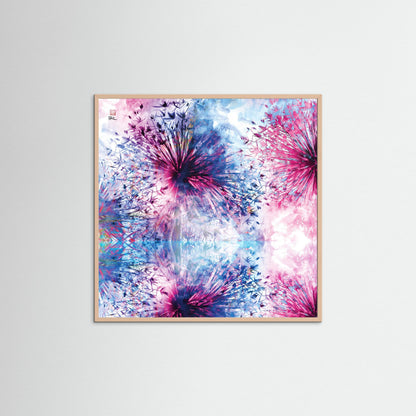 Allium pink sunshine - Paper print