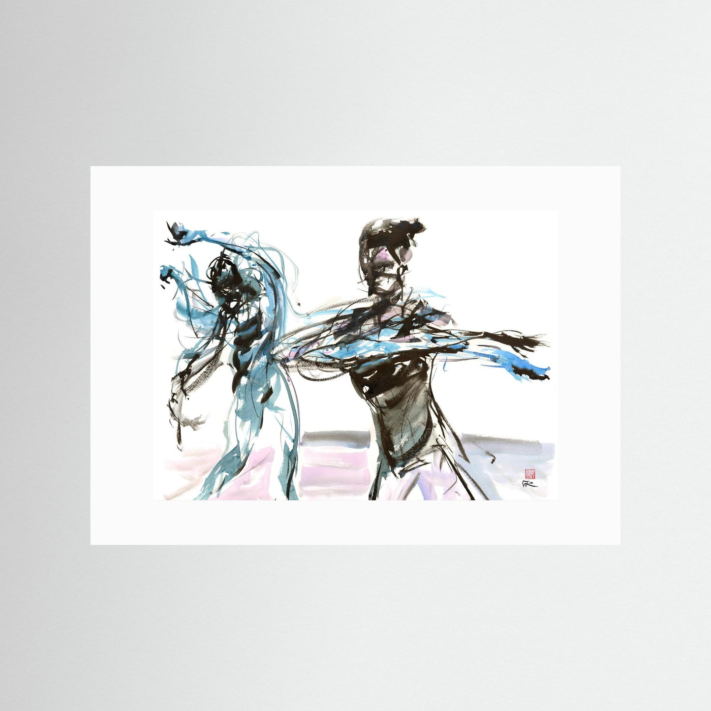 Dance synergy - paper print
