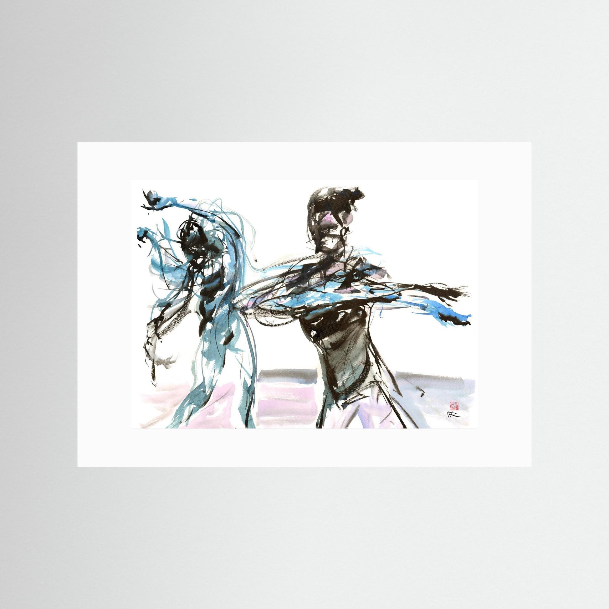 Dance synergy - paper print