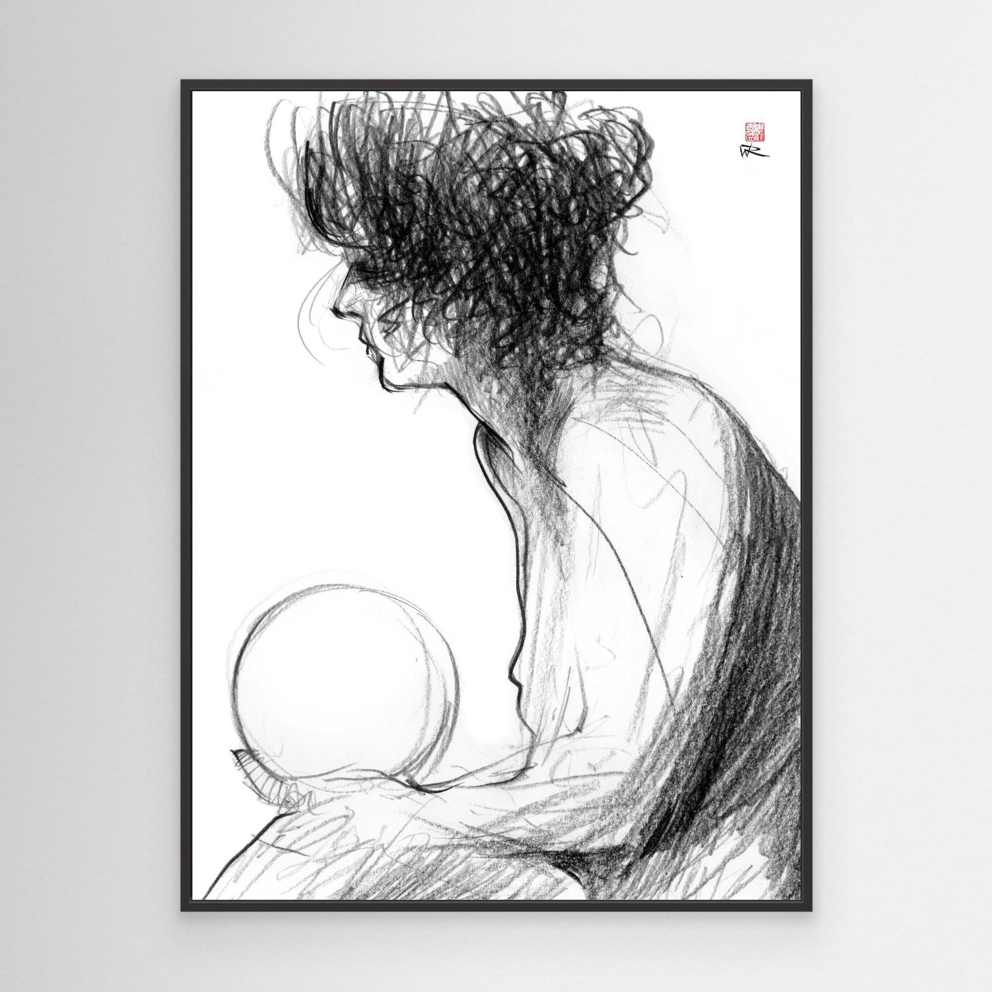 Fortune teller - Canvas print