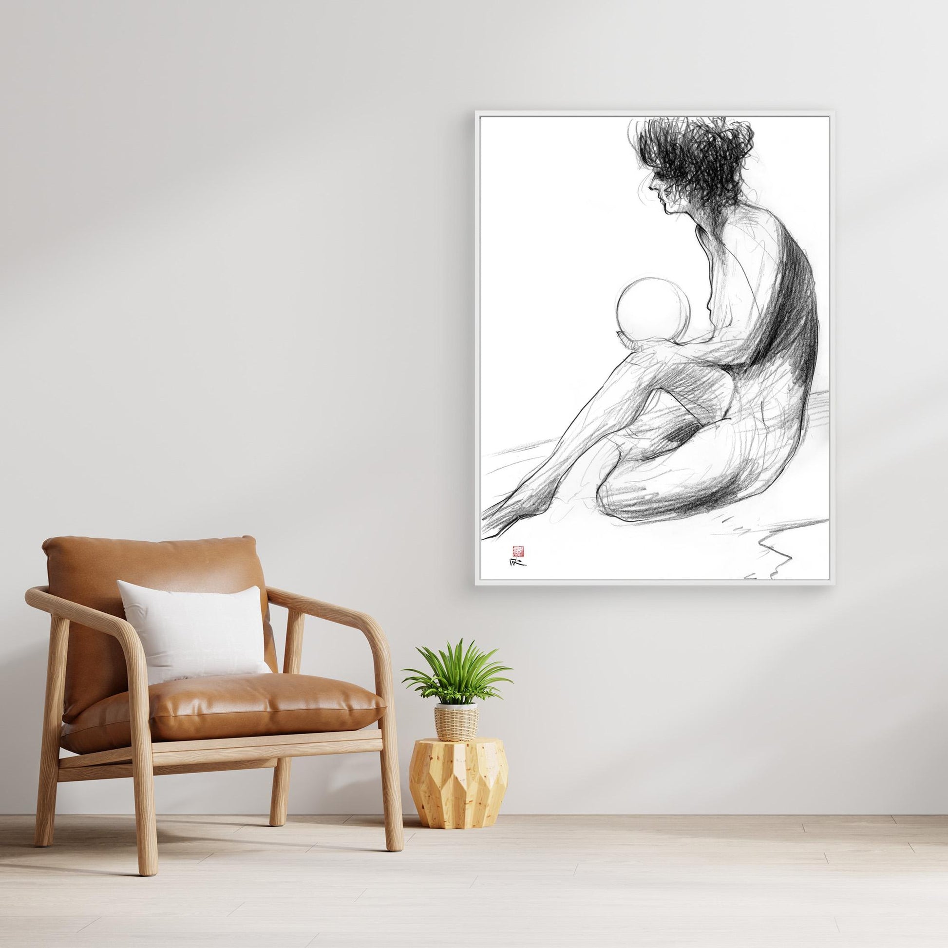 Fortune teller seated