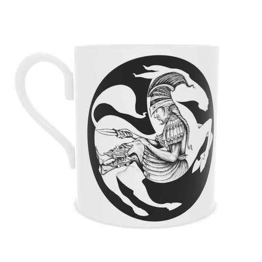 Trojan horse - Bone china mug