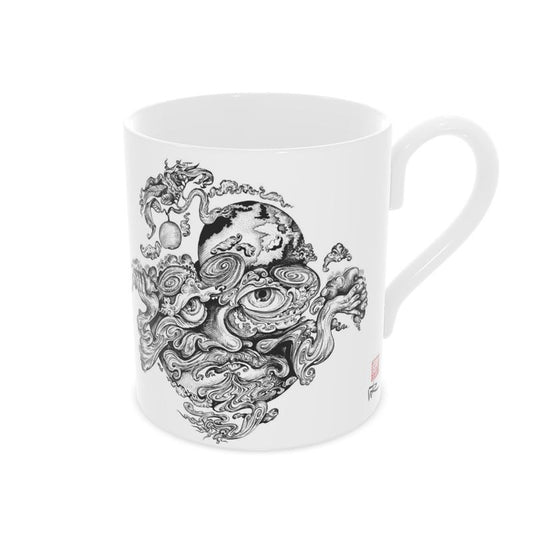 Atlas - Taza de porcelana china 