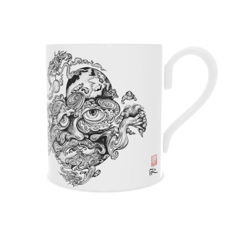 Atlas - Bone china mug