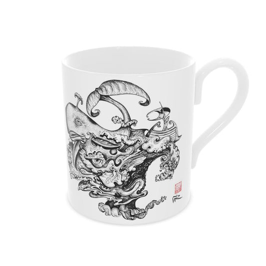 Oceanus - Bone china mug