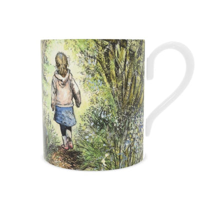 Bluebell wood - Edition 7 - Bluebells in bloom - Bone china mug