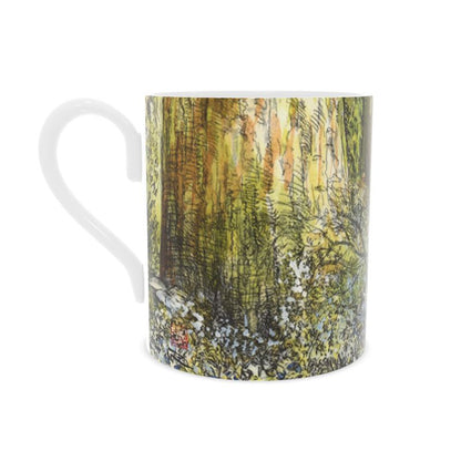 Bluebell wood - Edition 7 - Bluebells in bloom - Bone china mug