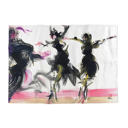 Dance of the snowflake - Tea Towel