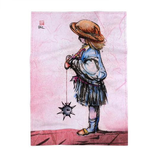 Medieval conkers - Tea Towel