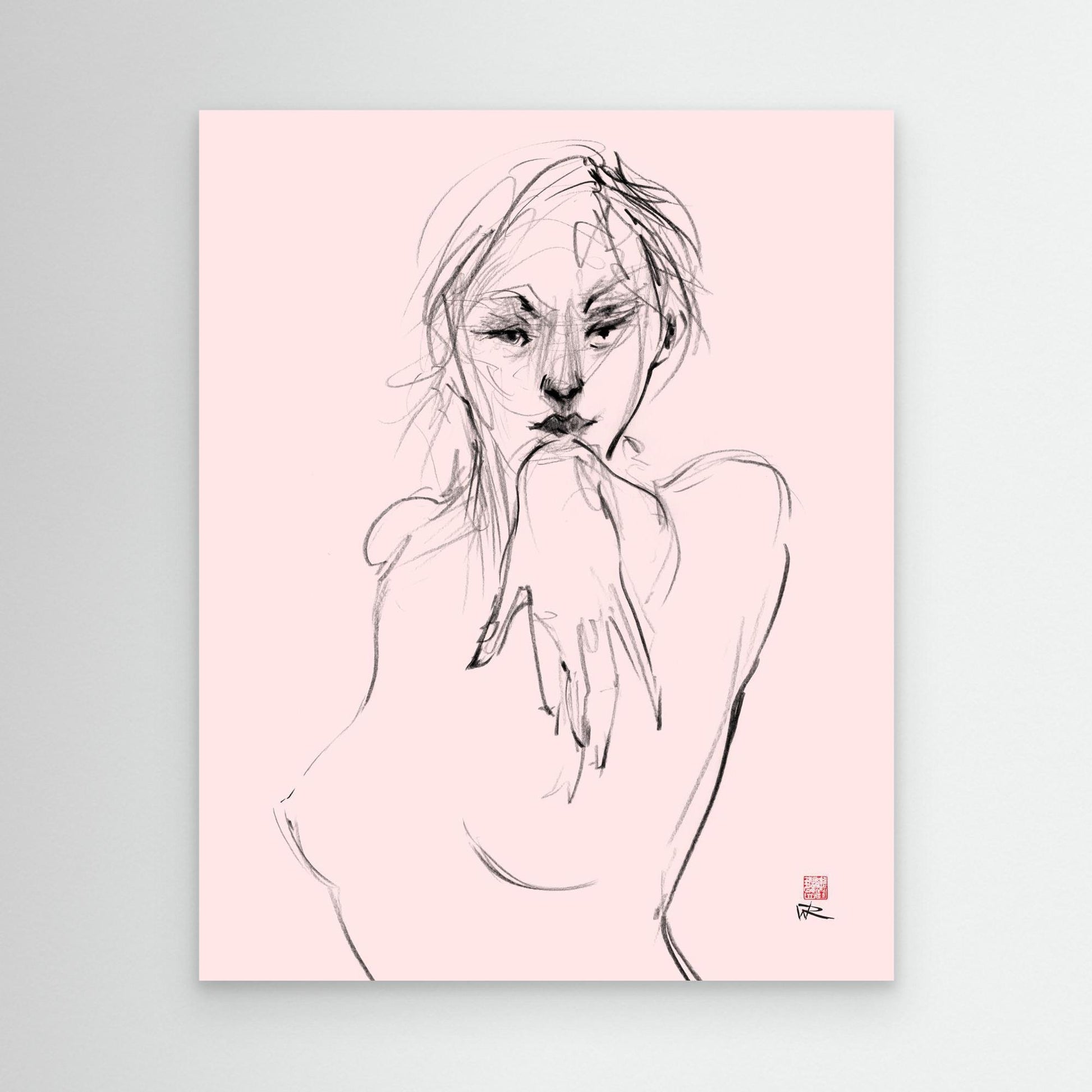 Come hither - Canvas print