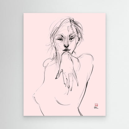 Come hither - Canvas print