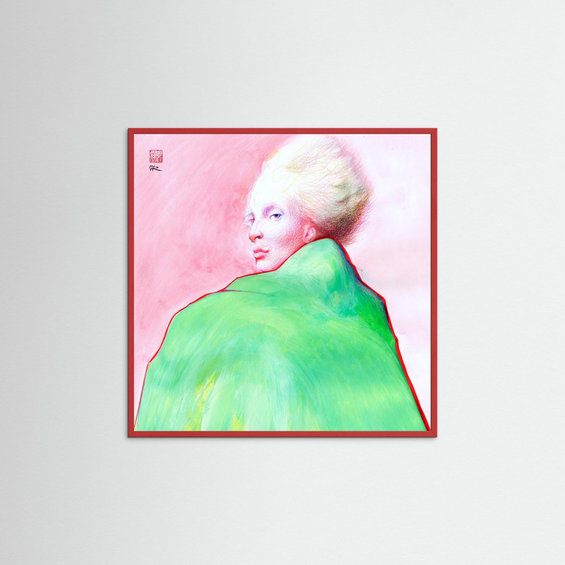 Min Ji Kim fashion - Print on fine art paper