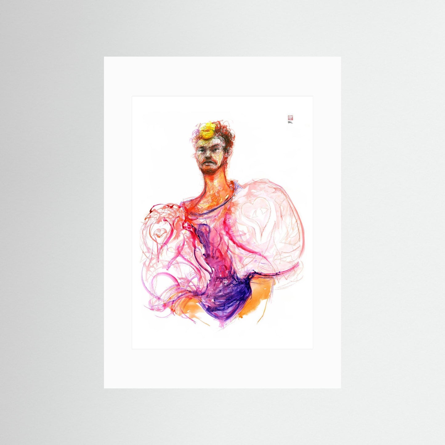 Androgynous - Paper print