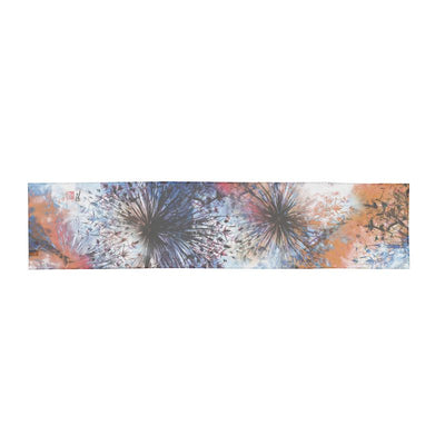 Allium Abstract Explosion 1 - Scarf 135 x 31 cm