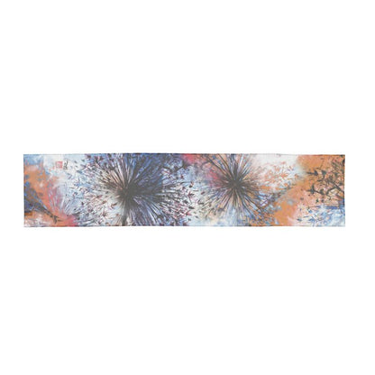 Allium Abstract Explosion 1 - Scarf 135 x 31 cm