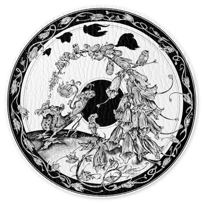 Metaflora Foxgloves - Vinyl Coasters