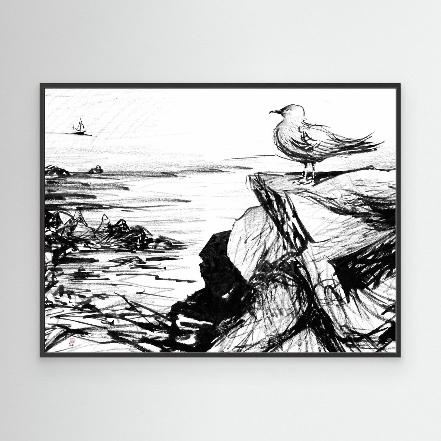 Seagull at St Ives