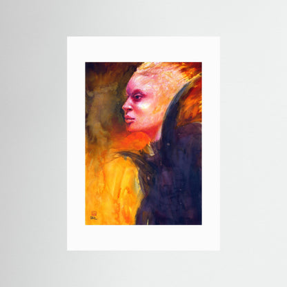 Fashion on fire - Paper print