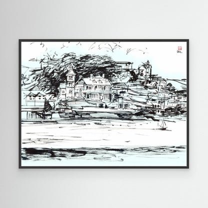 Salcombe yacht club across the channel