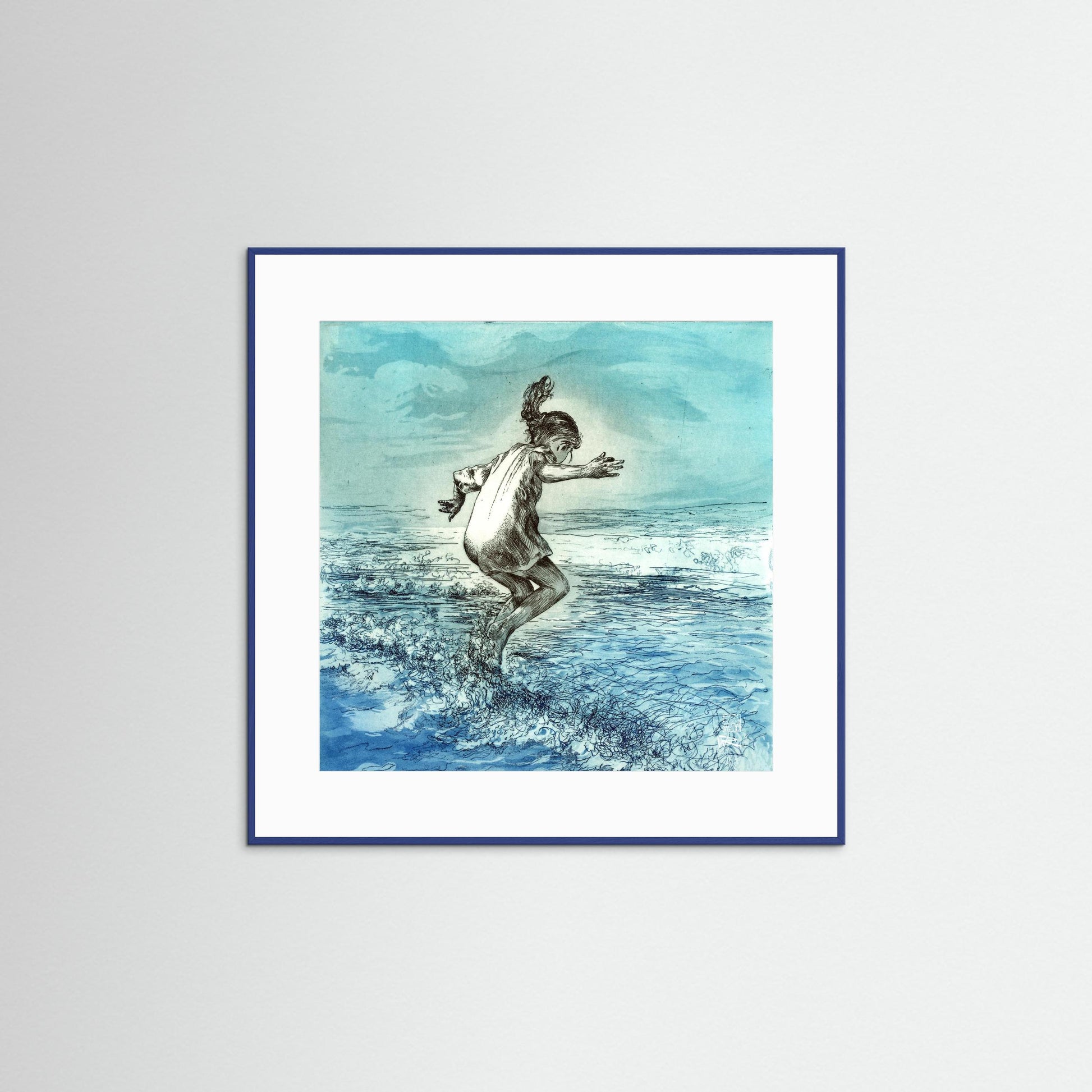 Wavejumper edition 1 - Paper print