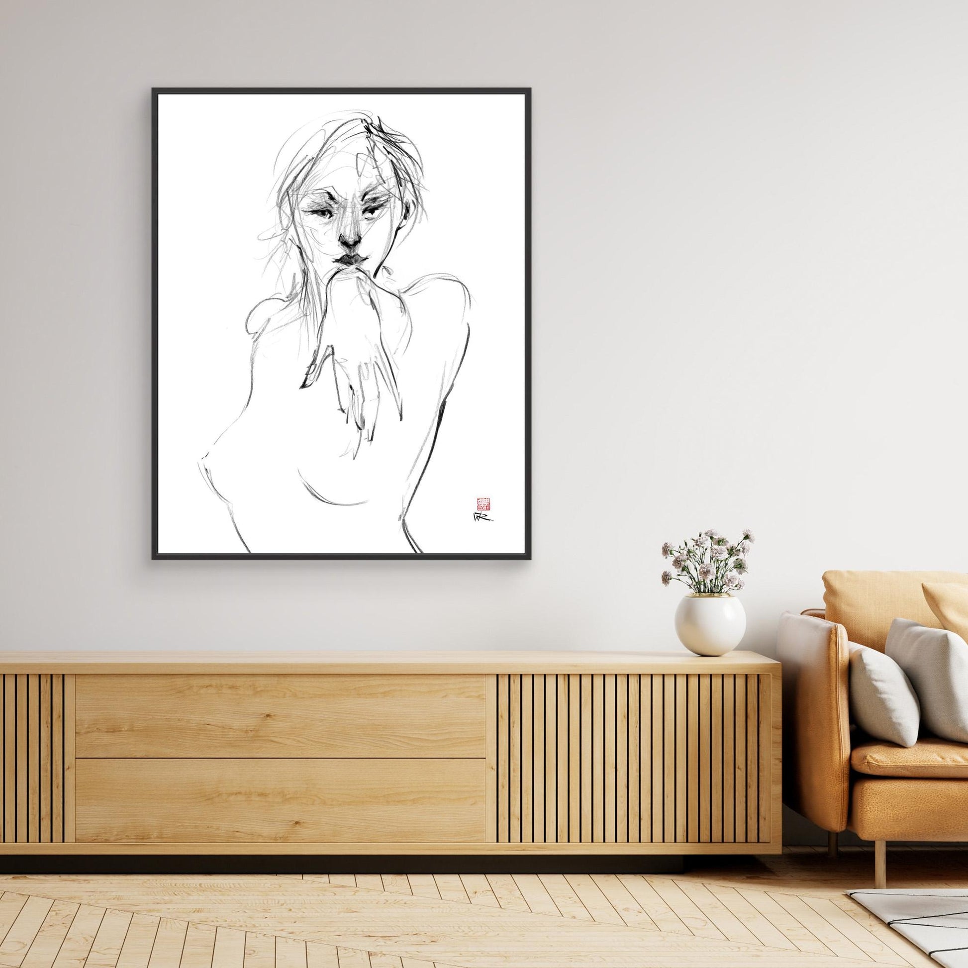 Come hither - Canvas print
