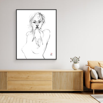 Come hither - Canvas print