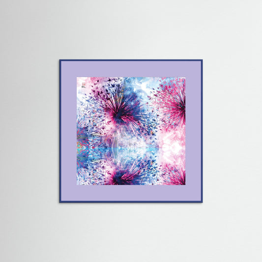 Allium pink sunshine - Paper print