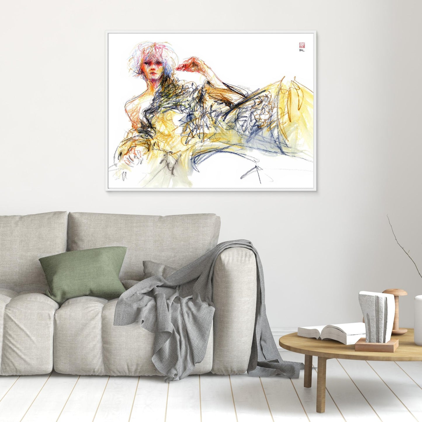Reclining figure