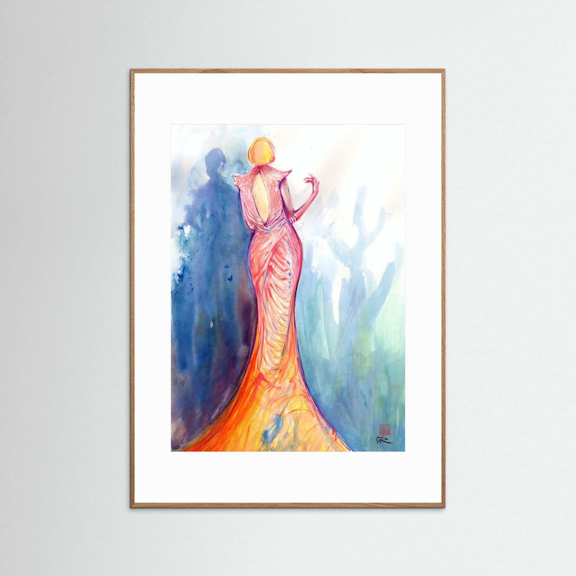 Chrysalis fashion - Paper print