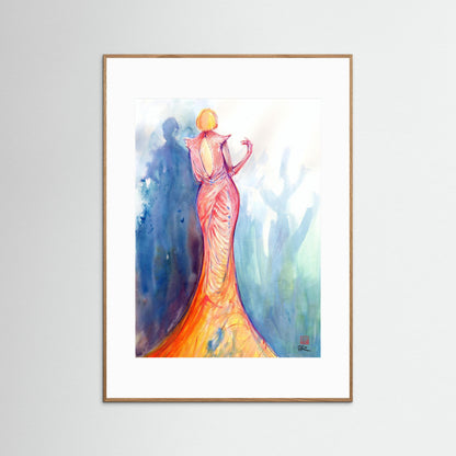 Chrysalis fashion - Paper print