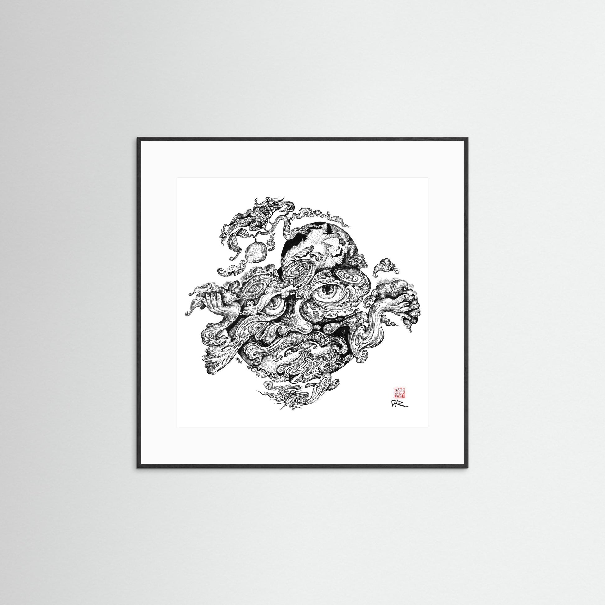 Atlas - paper print