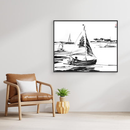 Oppie racing at Bosham