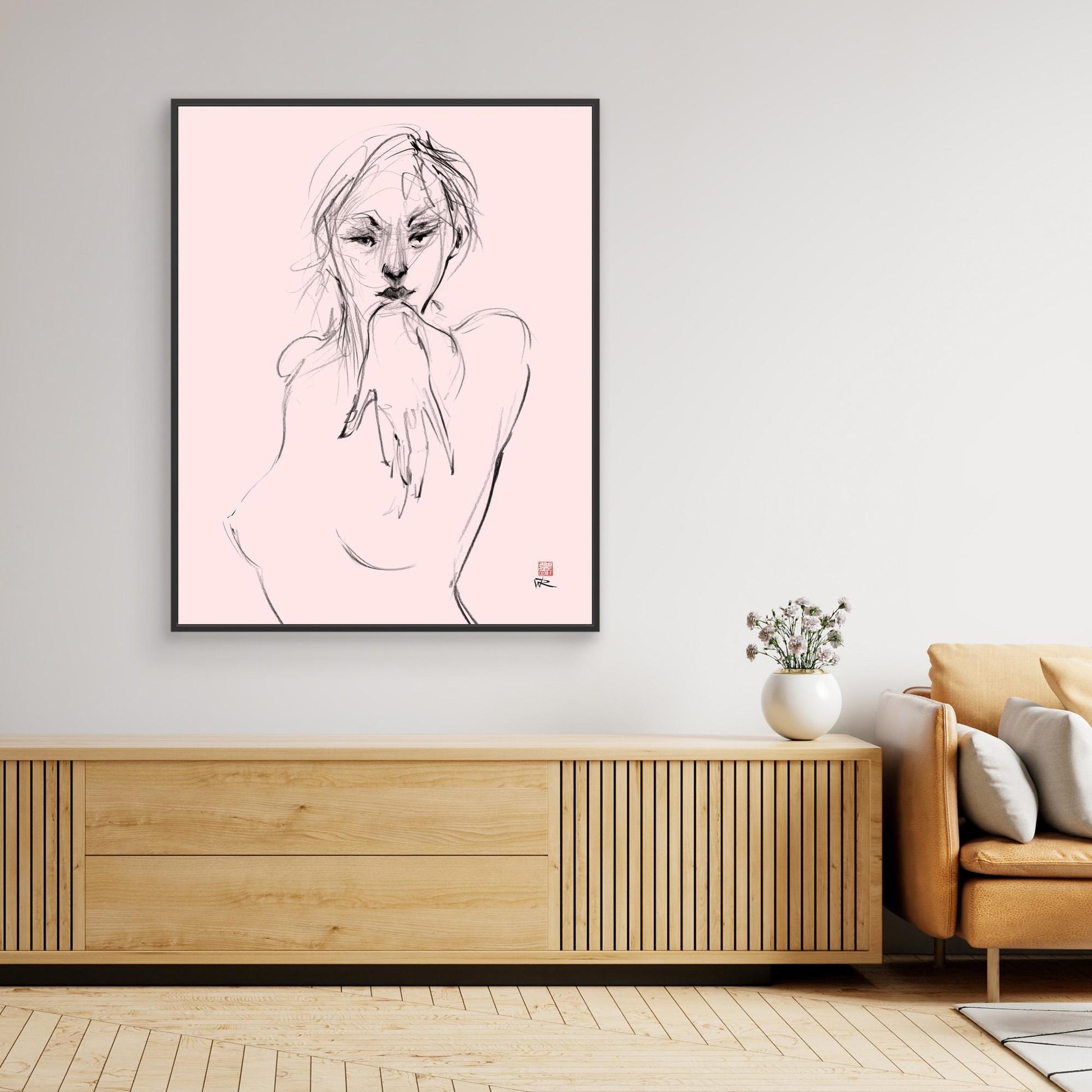 Come hither - Canvas print