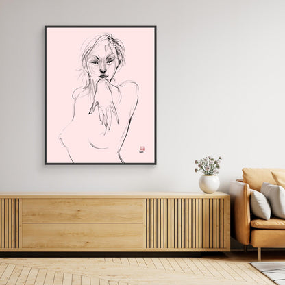 Come hither - Canvas print