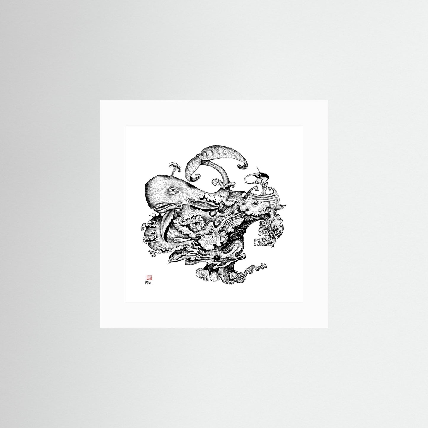 Oceanus - Paper print