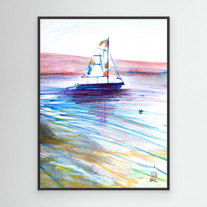 Neilson dinghy on mooring in Croatia