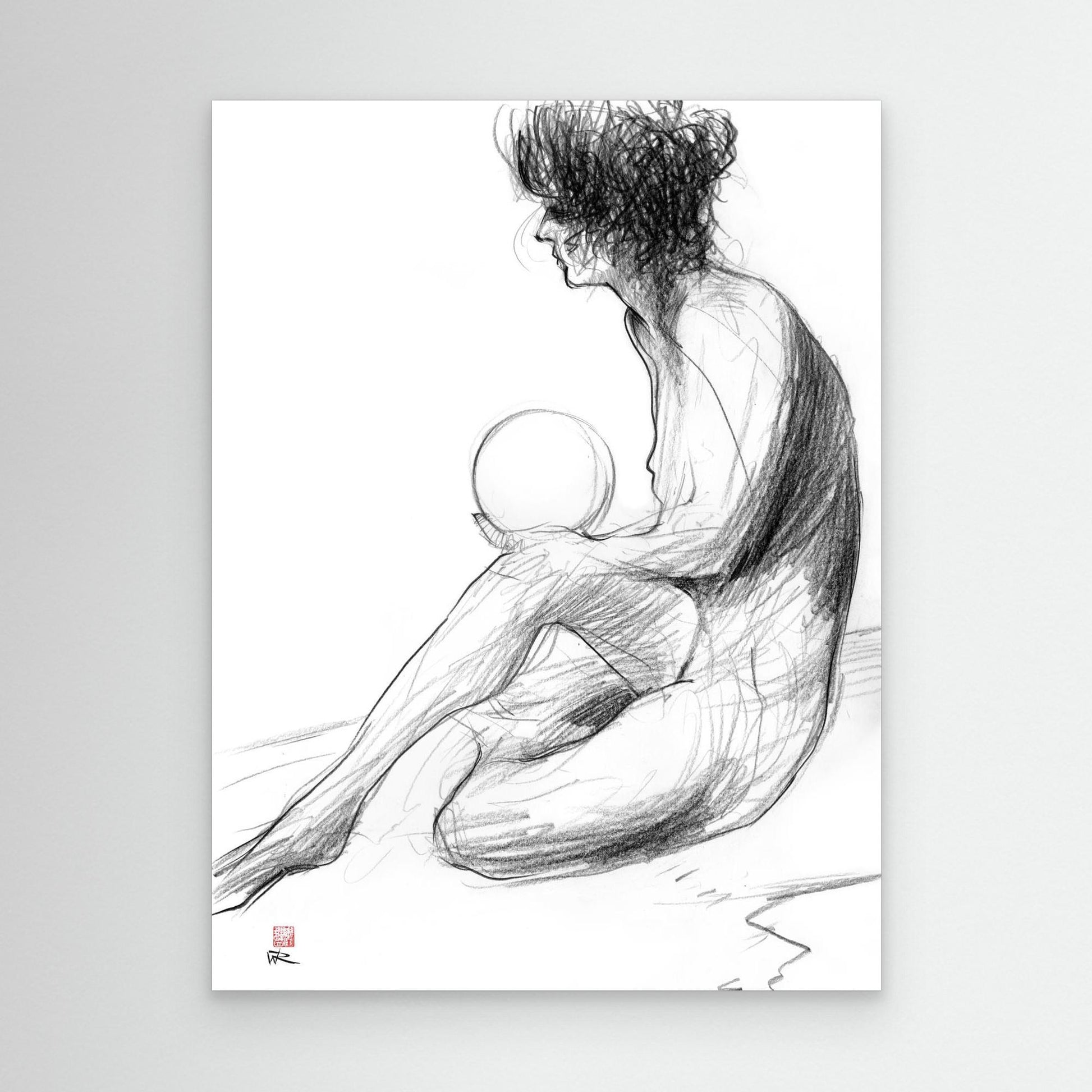 Fortune teller seated