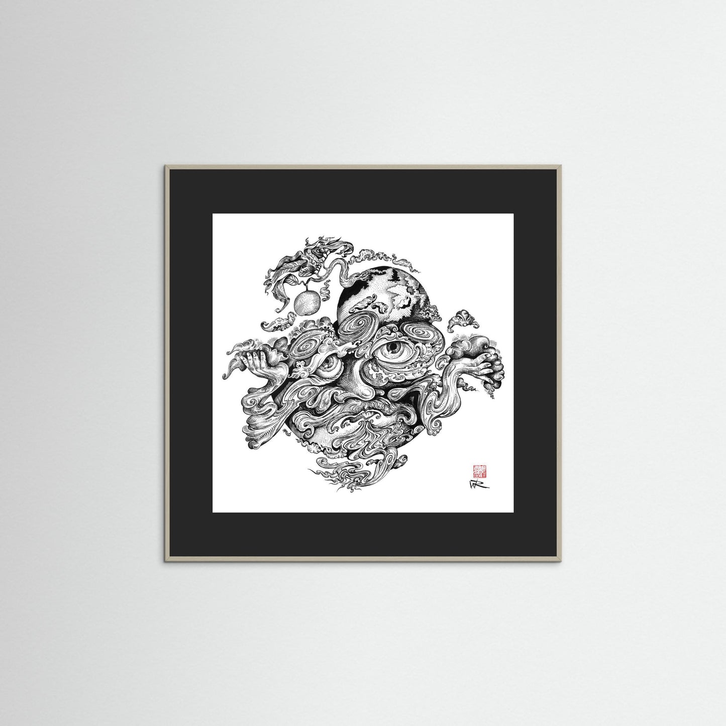 Atlas - paper print