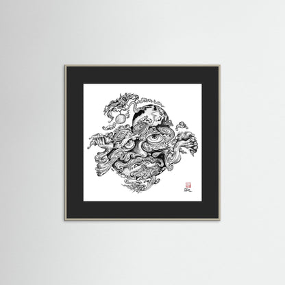 Atlas - paper print