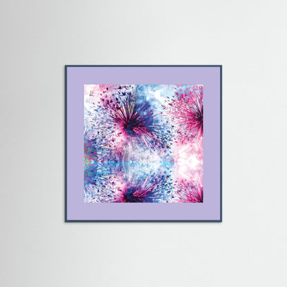 Allium pink sunshine - Paper print