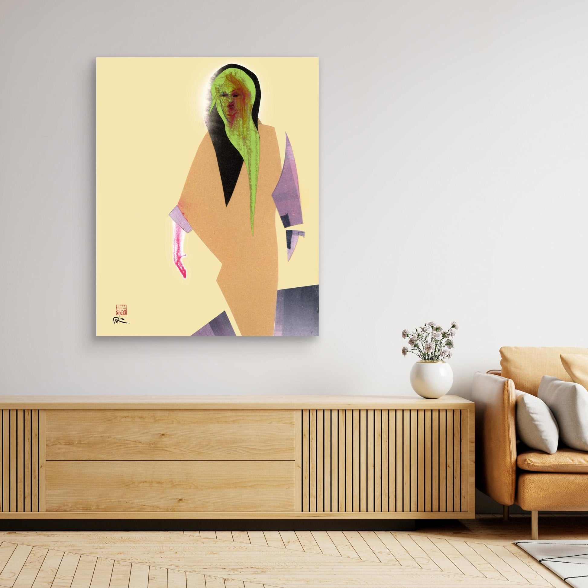 Zelena - Canvas print