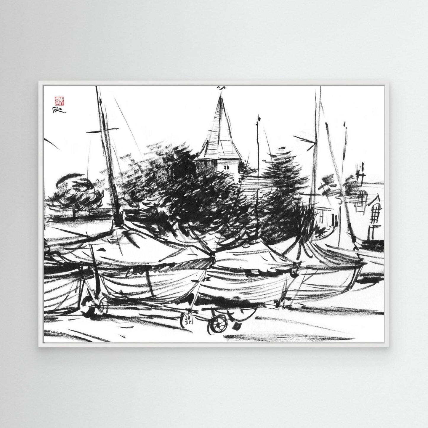 Bosham boatyard