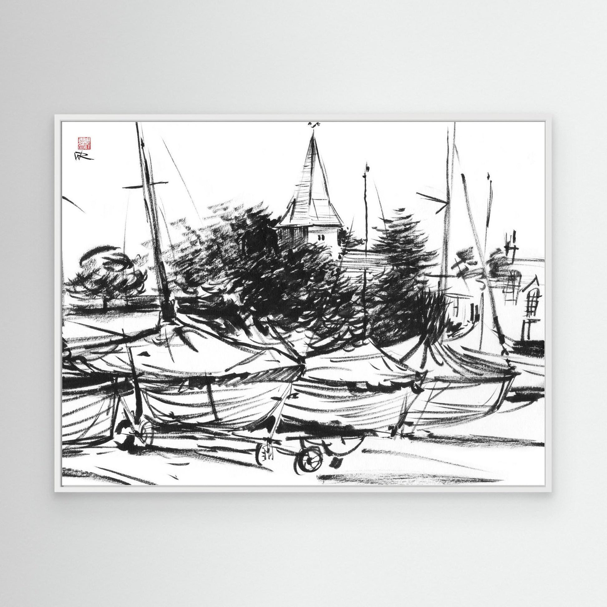 Bosham boatyard