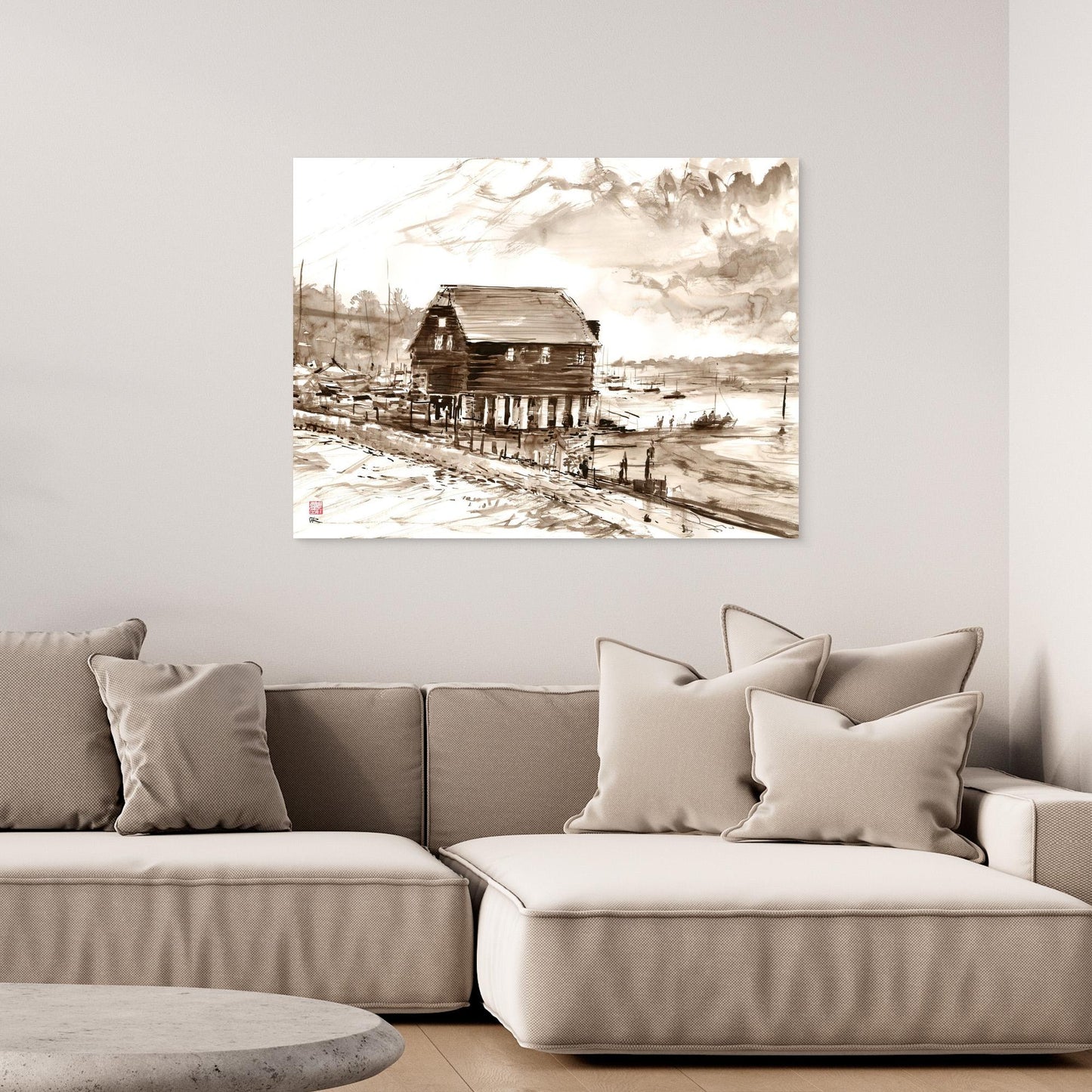 Bosham boathouse