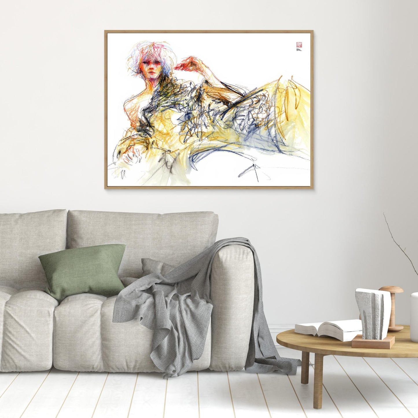Reclining figure