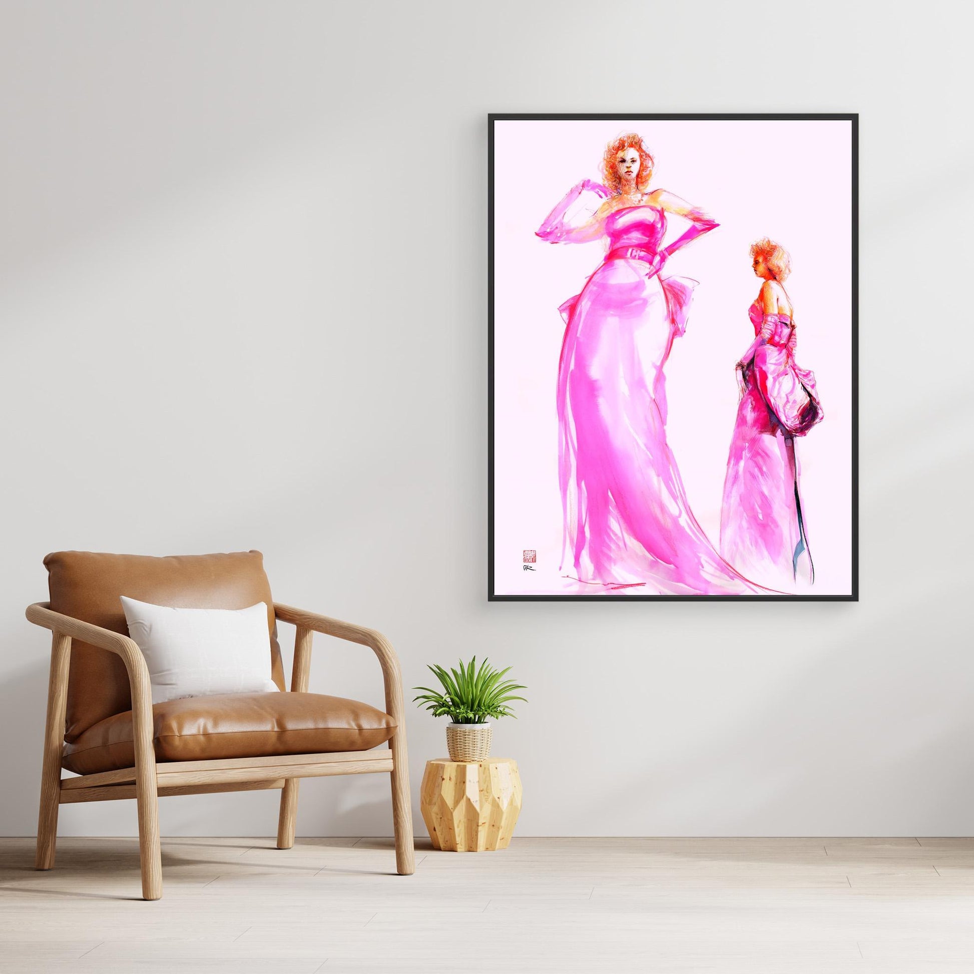 Marilyn in pink