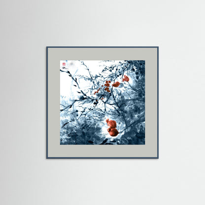 September rosehips - Paper print